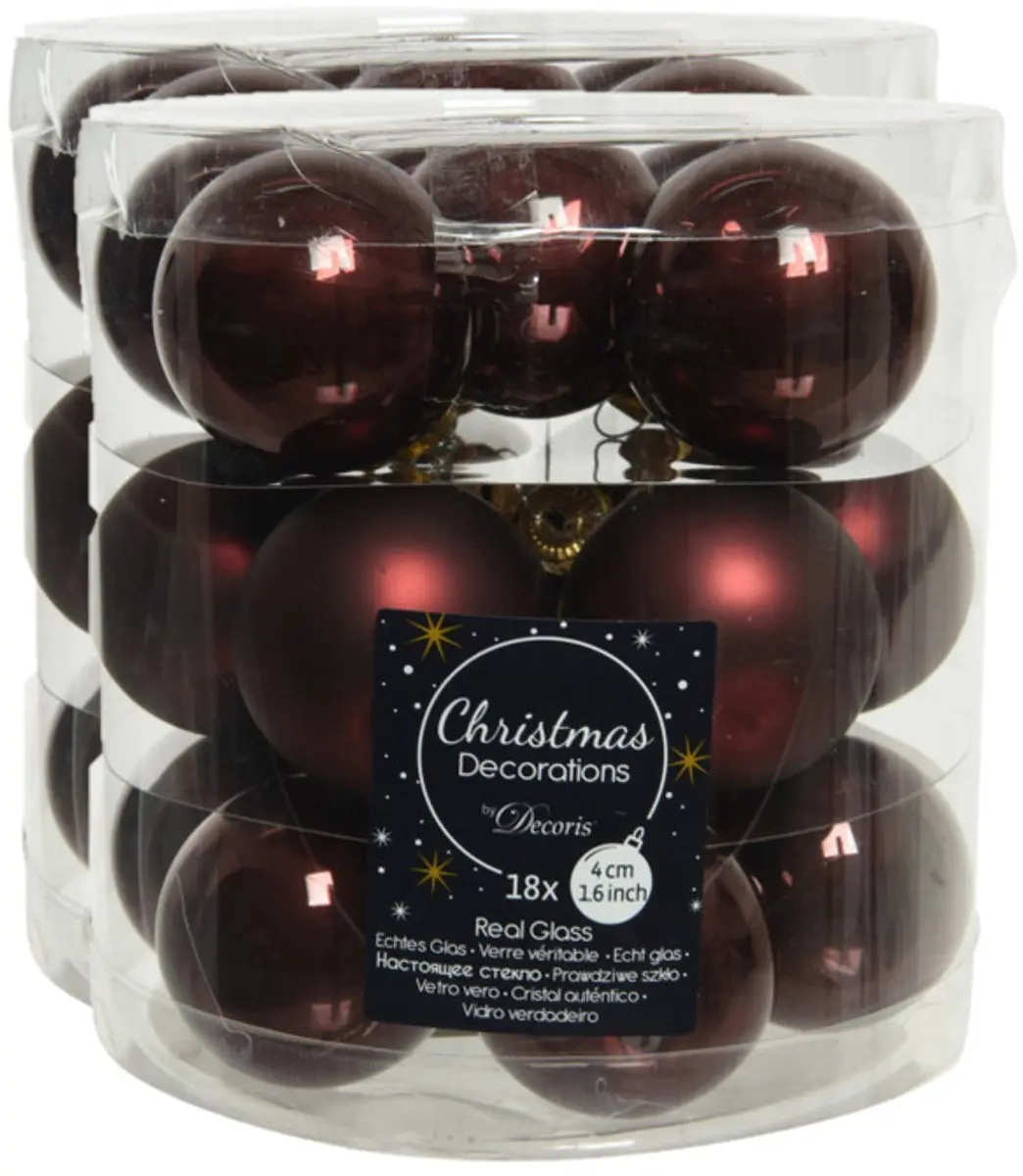 Decoris Kleine kerstballen