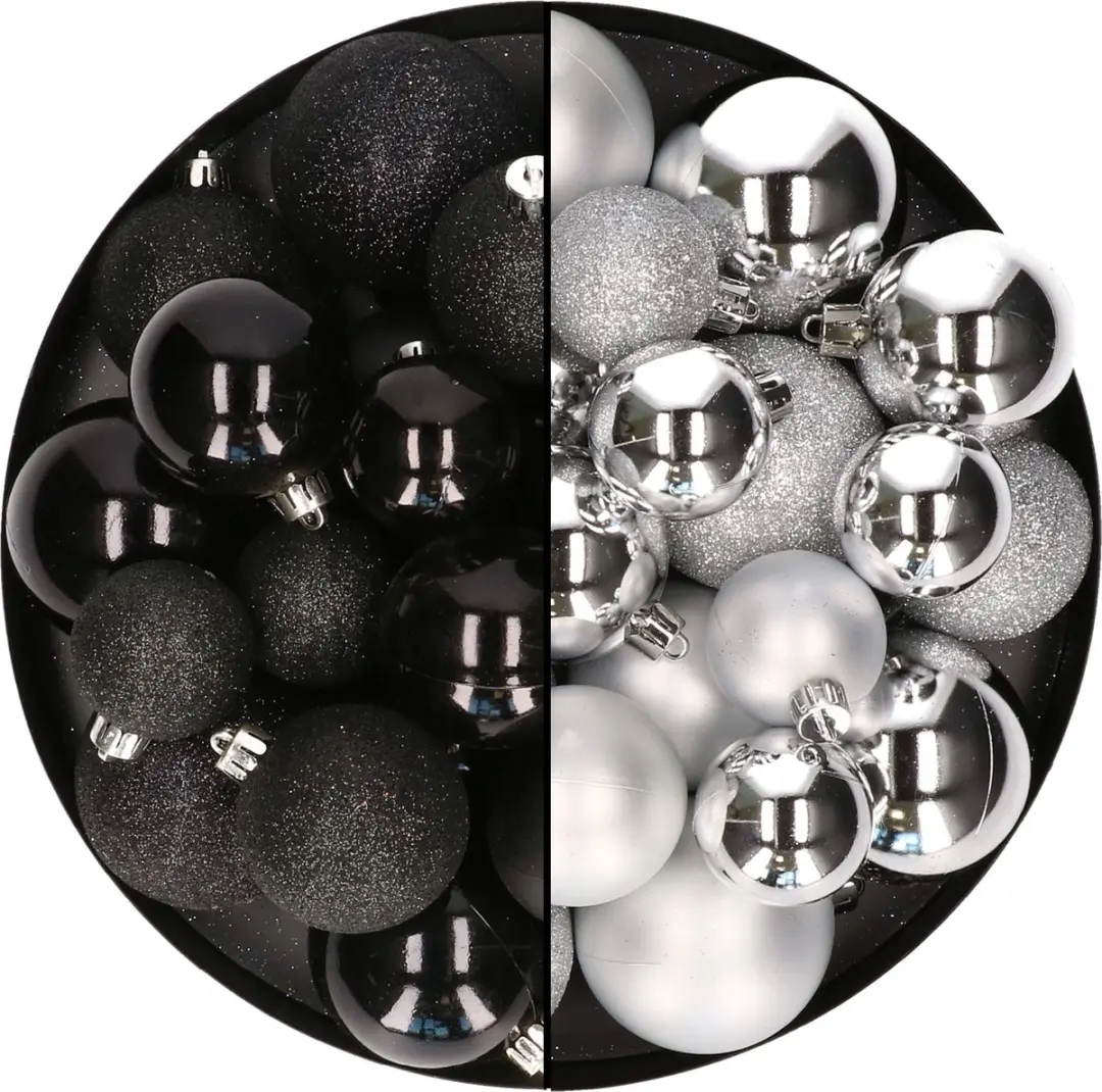 Kerstballen 60x stuks