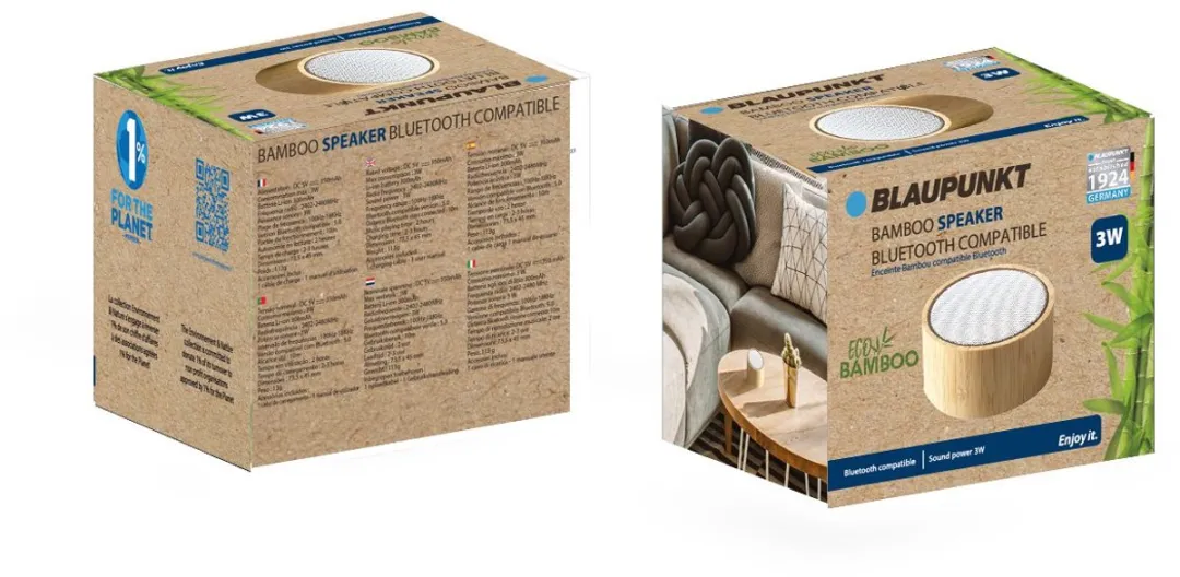 Blaupunkt BLP3630 Mono Draadloze Luidspreker 3W - Hout