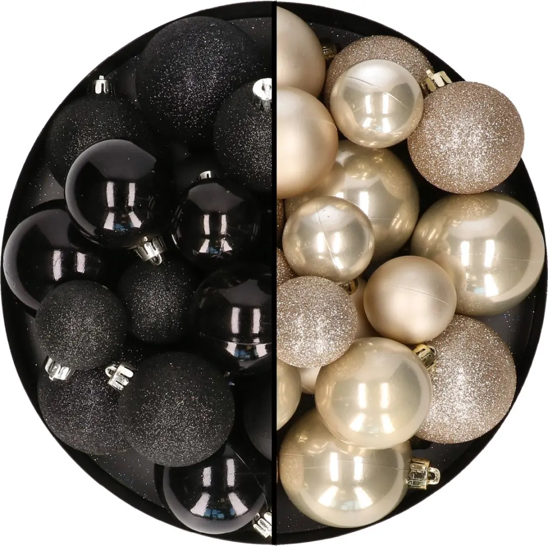Kerstballen 60x stuks