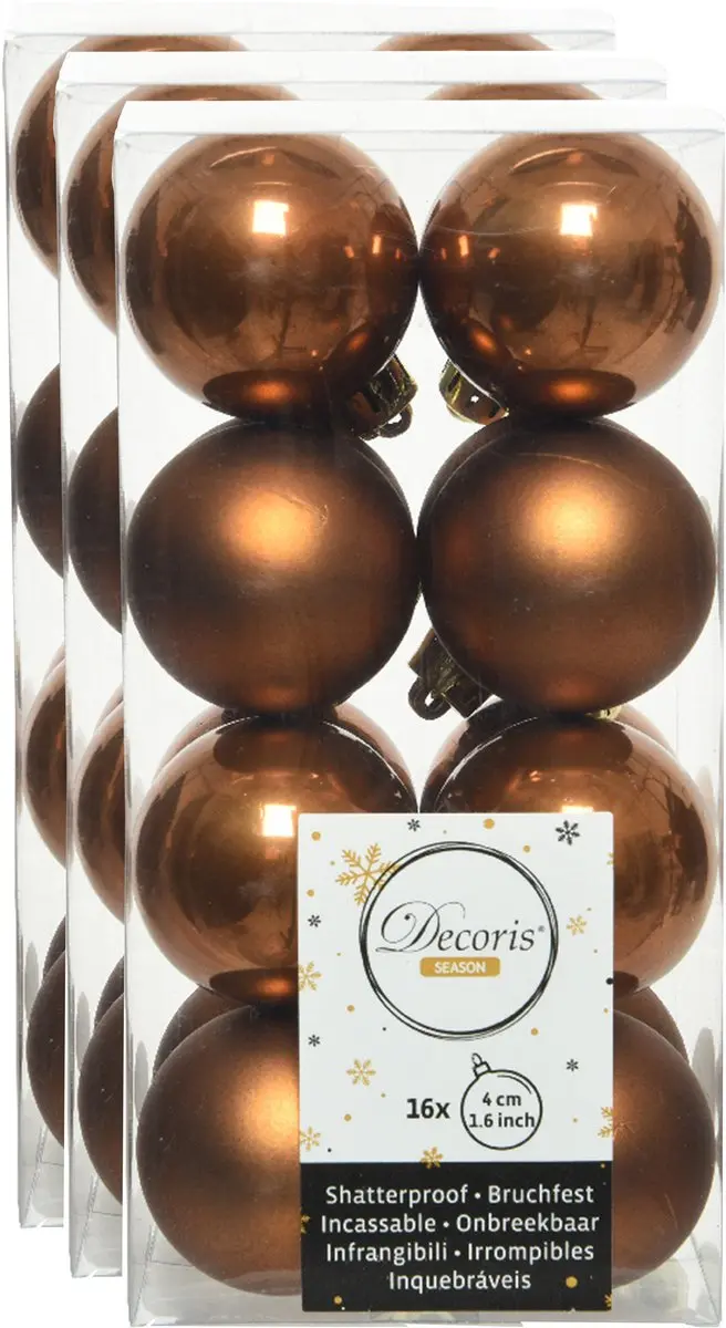 Decoris kleine kerstballen