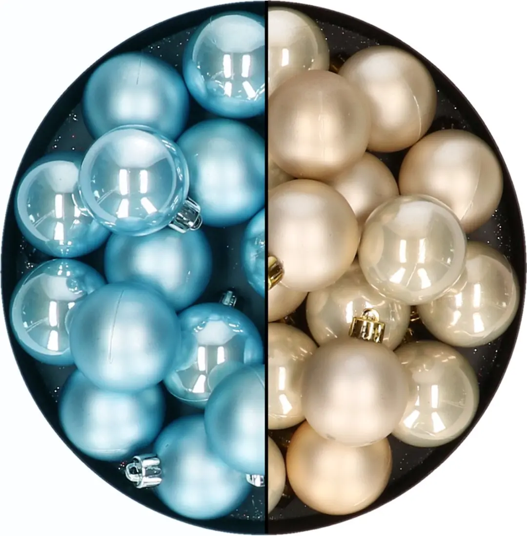 Kerstballen 24x st