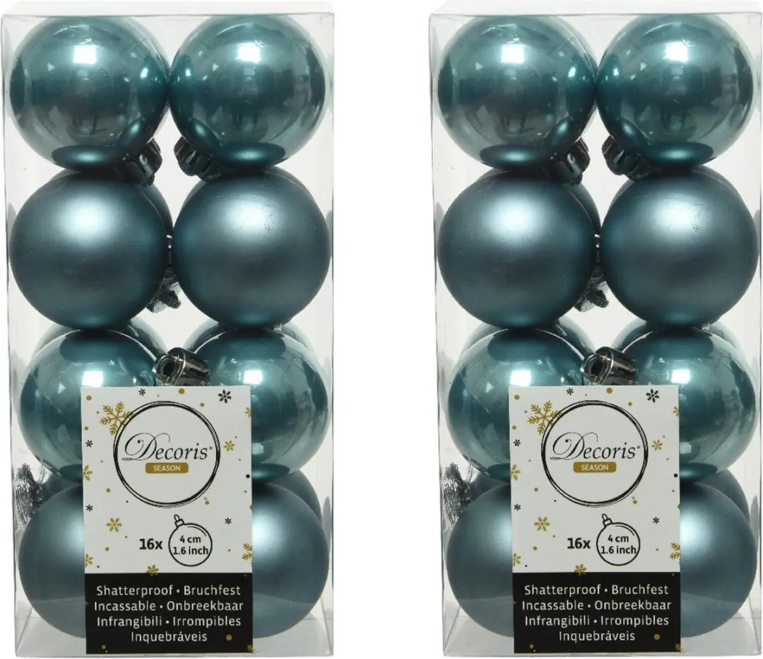 Decoris kleine kerstballen