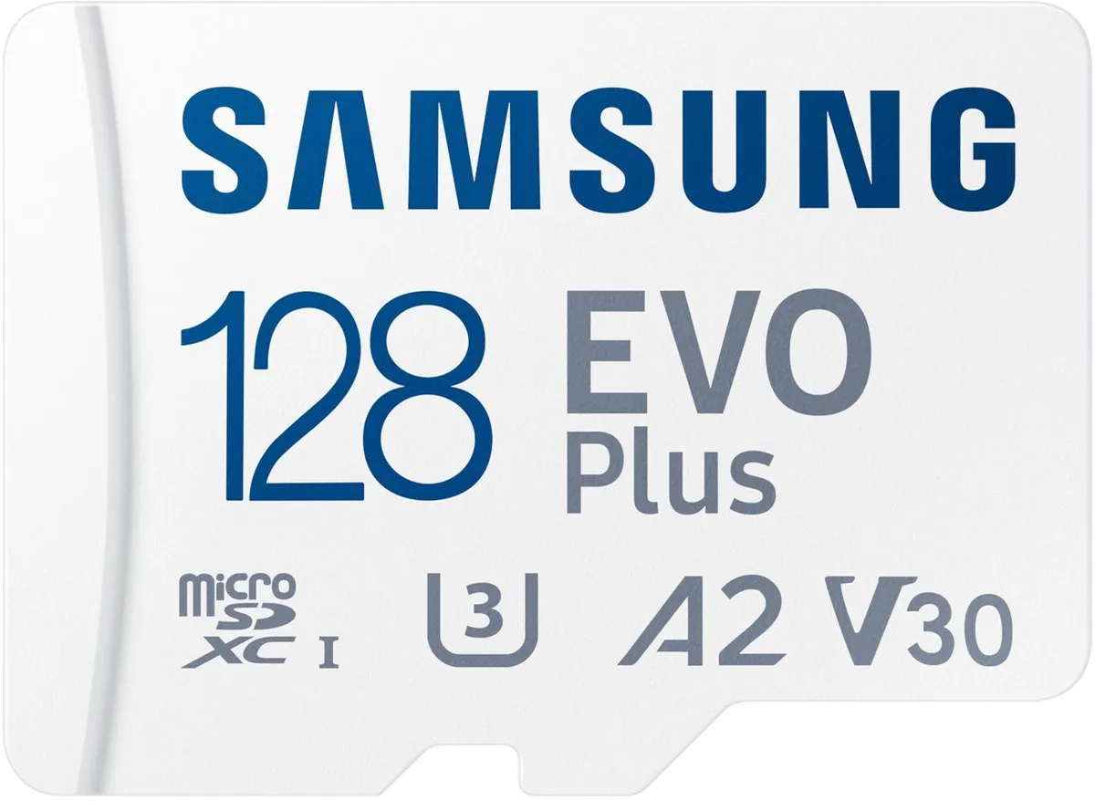 Samsung EVO Plus MicroSD 128GB - Incl. Adapter