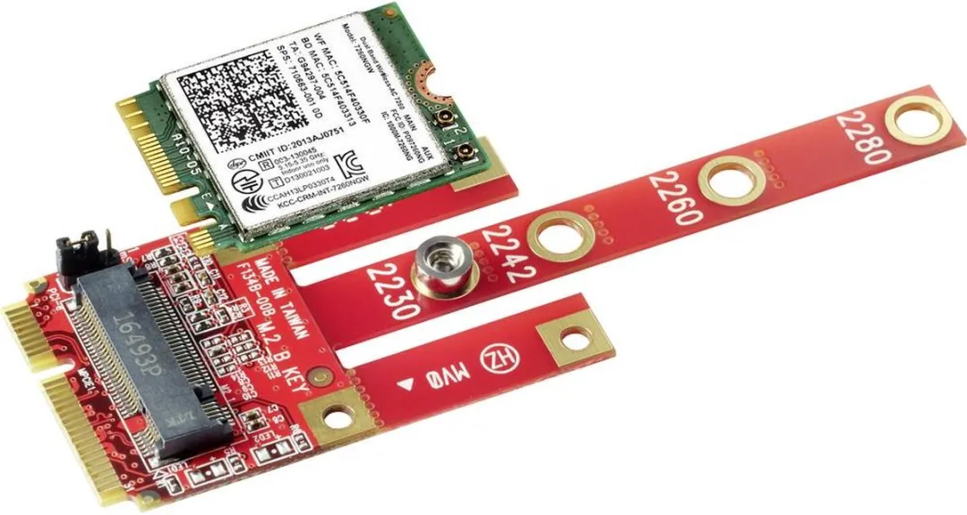 Renkforce RF-DT-134B Interface-converter - PCIe naar Mini-PCIe