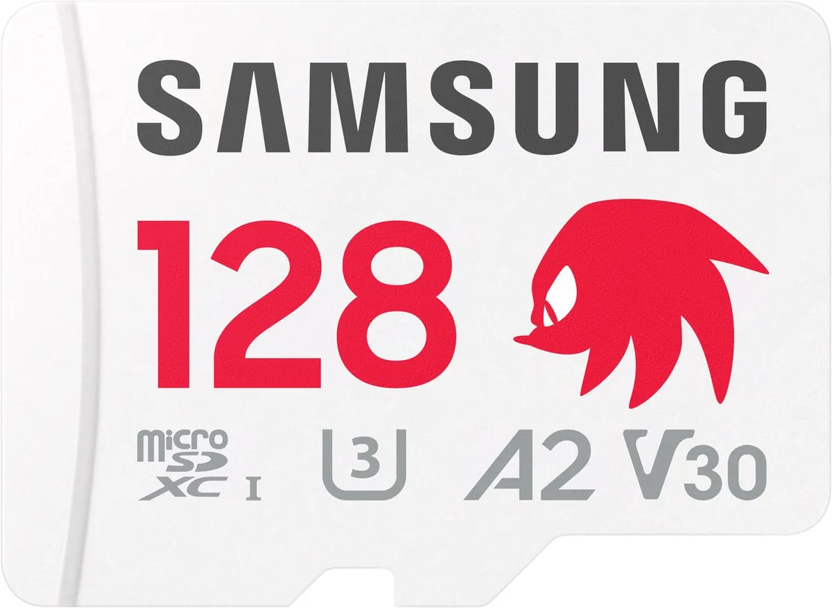 Samsung Sonic the Hedgehog PRO Plus microSD 128GB