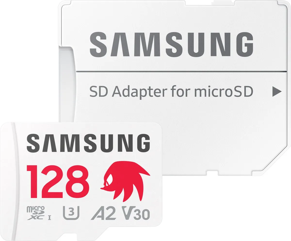 Samsung Sonic the Hedgehog PRO Plus microSD 128GB