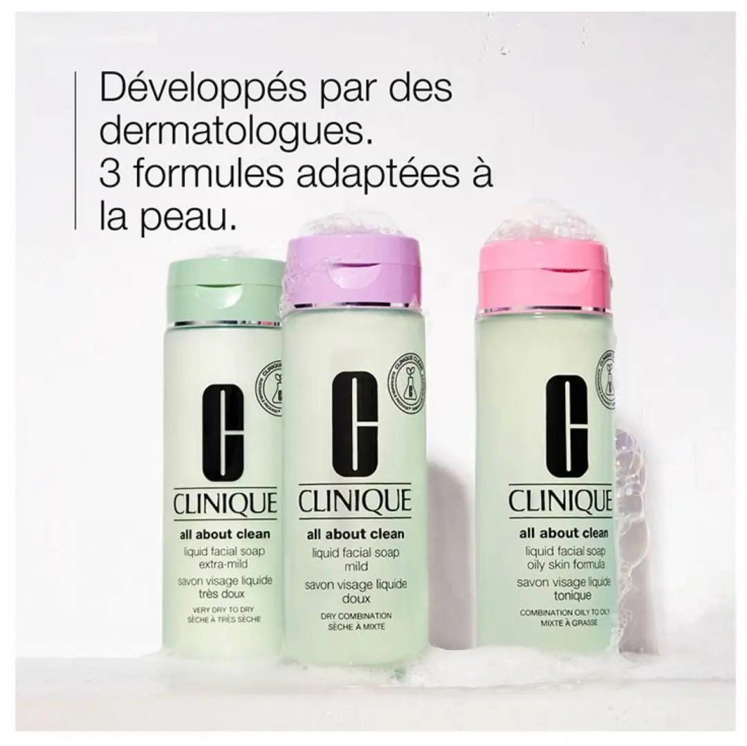Clinique All About Clean Gezichtszeep Navulling - 400ml - afbeelding 2 van 5