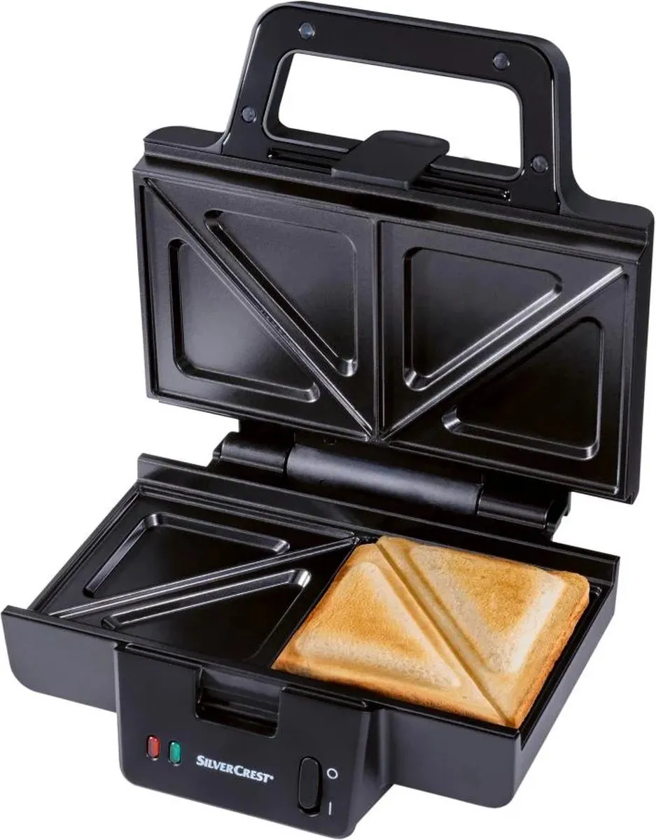 Silvercrest XXL Tosti-ijzer 900W - Zwart