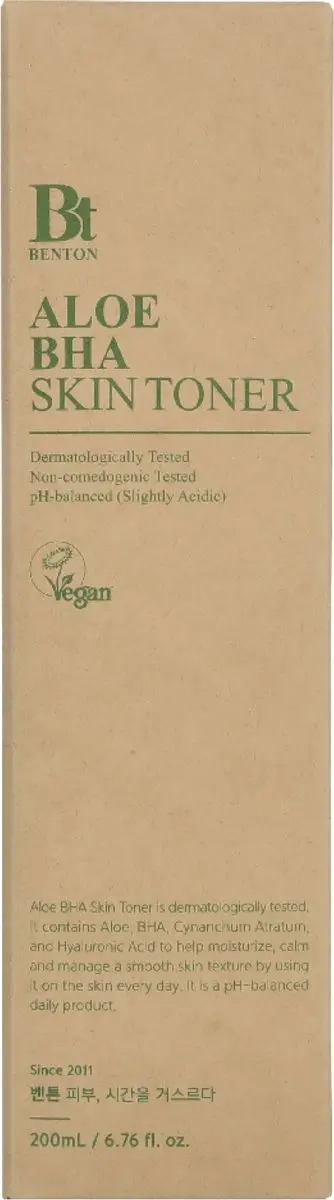 Benton Aloe BHA Skin Toner - 200ml - afbeelding 2 van 2