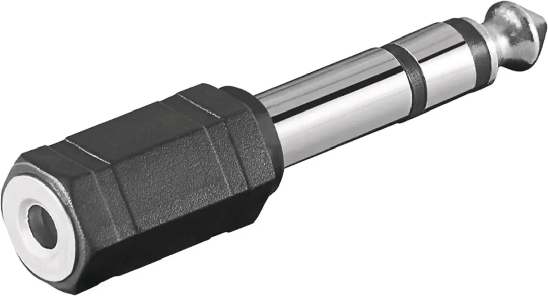Goobay 75799 Mini 3,5/6,3 Stereo Adapter