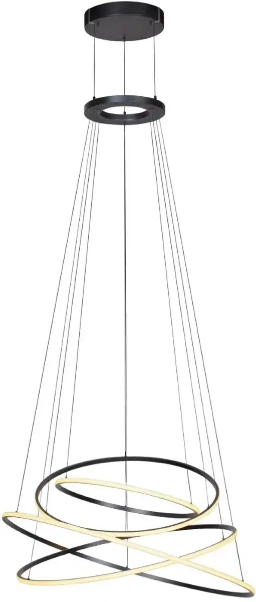 Paul Neuhaus PURE E-Flying Rings Hanglamp Ø110cm
