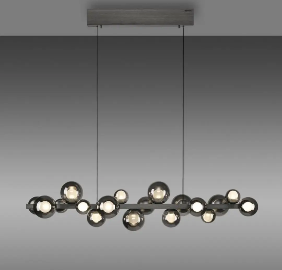 Paul Neuhaus PURE e-Lift Hanglamp 120cm - Donker Grijs - afbeelding 5 van 6