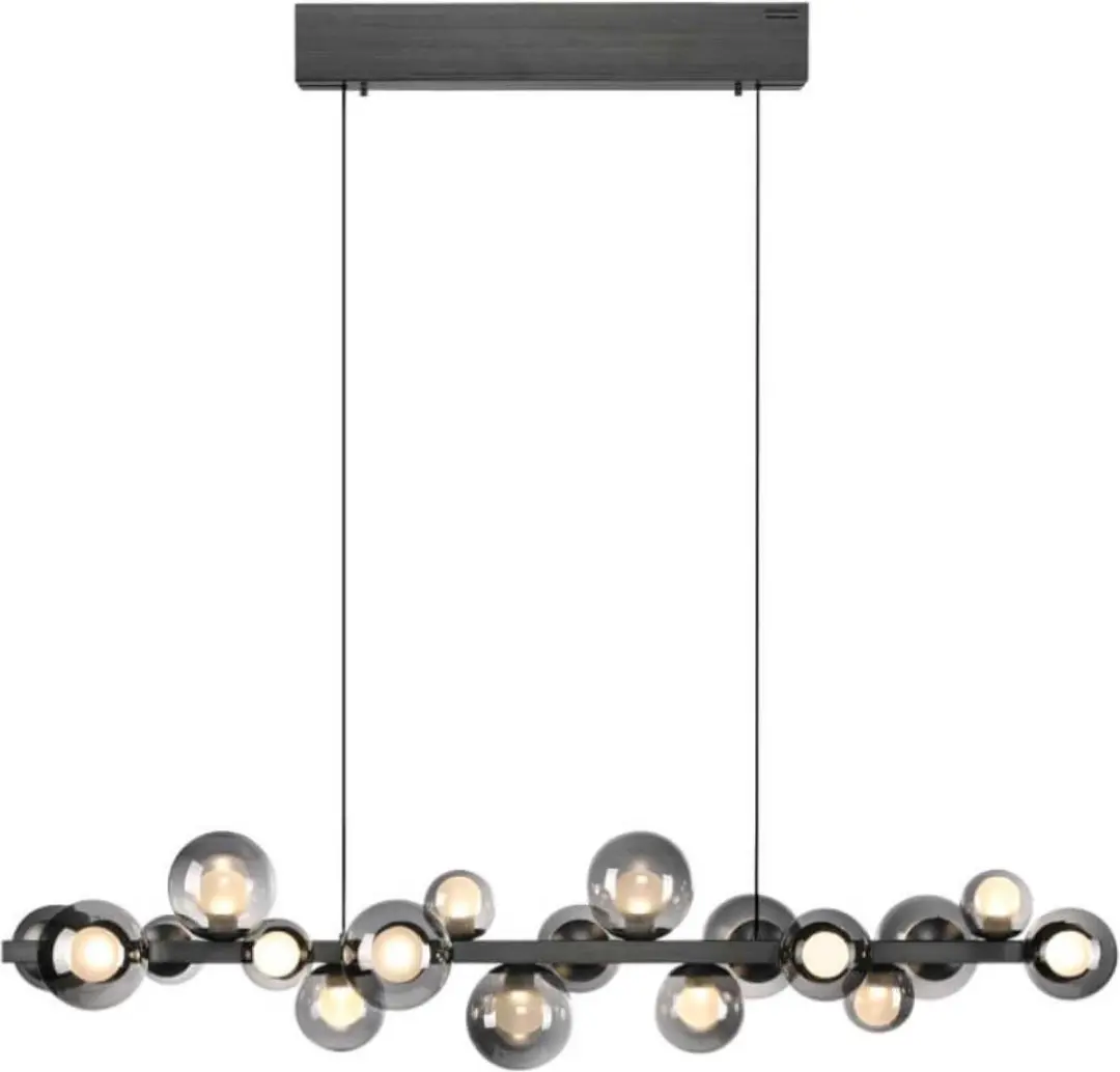 Paul Neuhaus PURE e-Lift Hanglamp 120cm - Donker Grijs - afbeelding 4 van 6