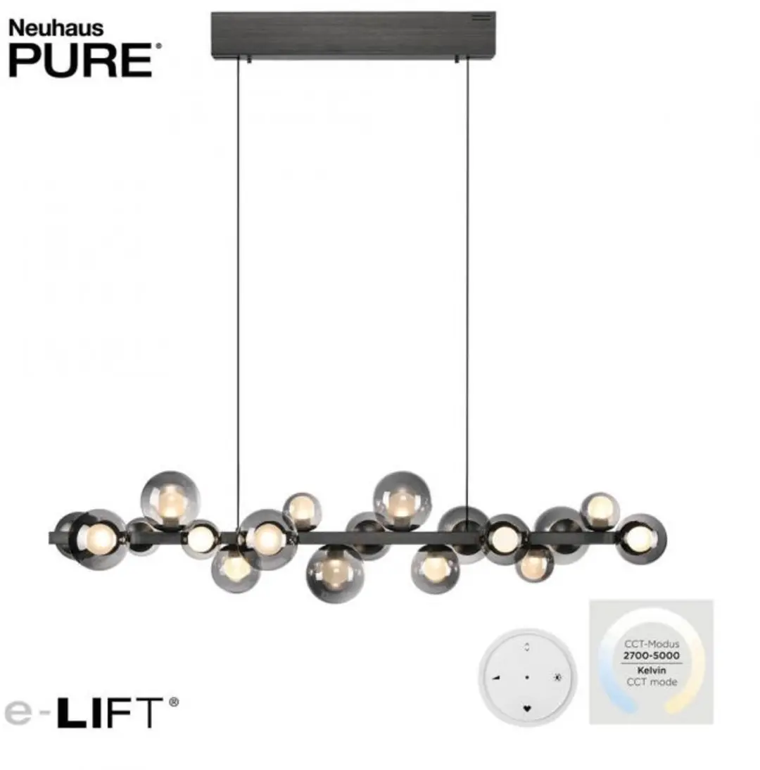 Paul Neuhaus PURE e-Lift Hanglamp 120cm