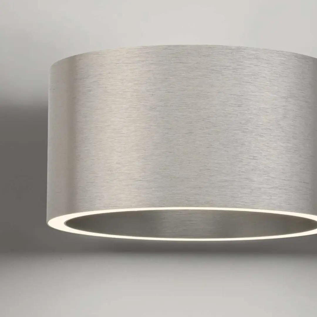 Paul Neuhaus PURE Clipse Wandlamp Ø15cm - Mat Chroom - afbeelding 4 van 6