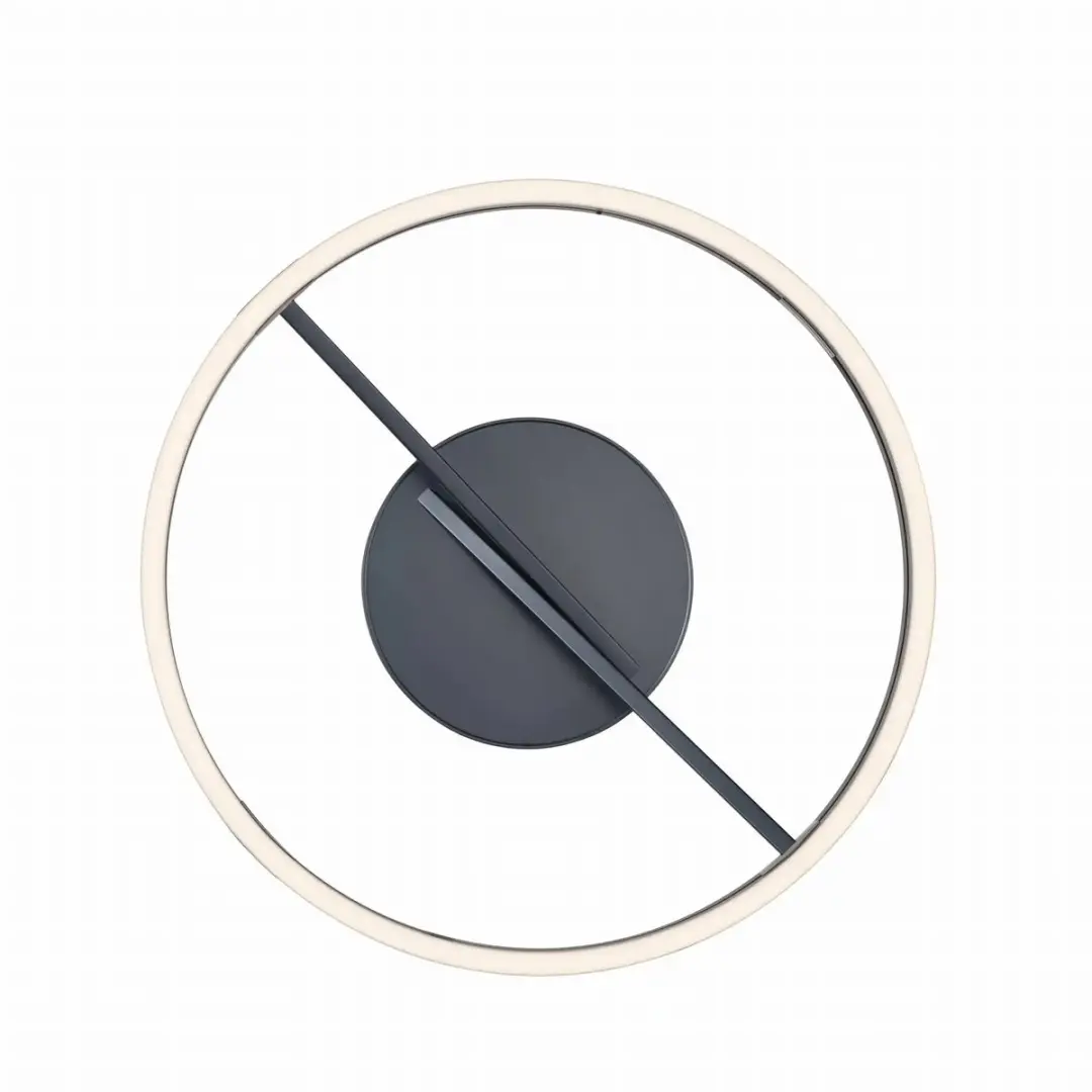 Paul Neuhaus PURE Loop Plafondlamp Ø60cm - Mystic Grey - afbeelding 6 van 6