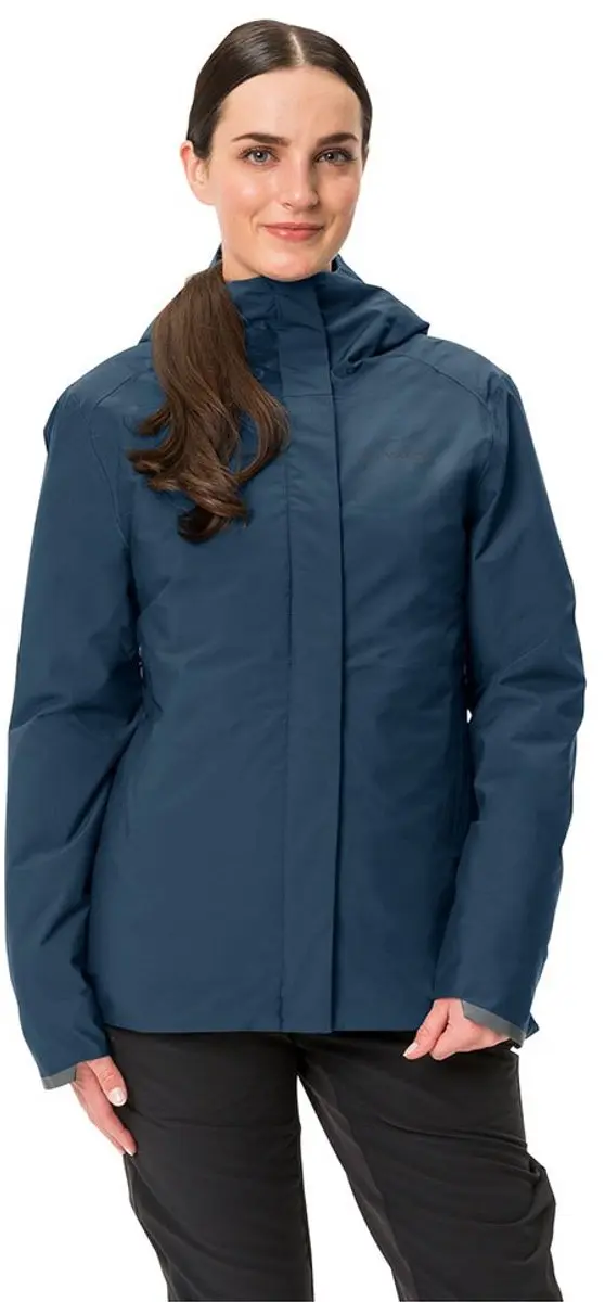 VAUDE Cyclist Warm Rain Jacket Regenjas - Dark Sea