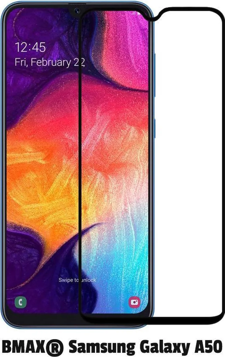 BMAX Screenprotector Samsung Galaxy A50 - 2 Stuks