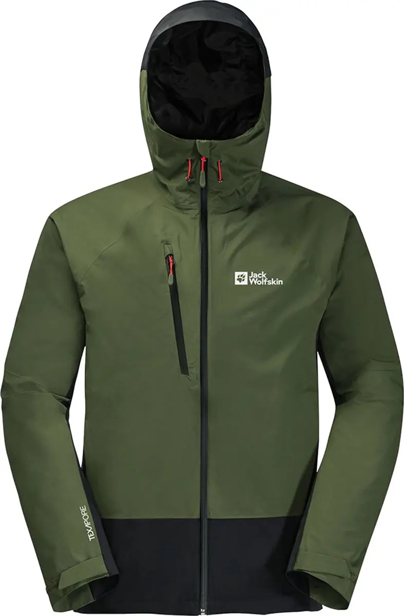 Jack Wolfskin Eagle Peak Heren Jasje - Groen - XXL - afbeelding 2 van 4