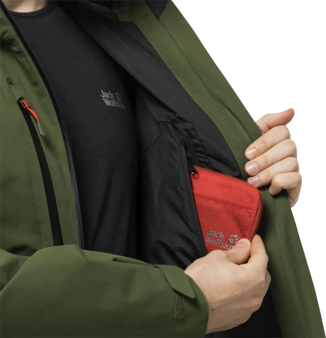 Jack Wolfskin Eagle Peak Heren Jasje - Groen - XXL - afbeelding 4 van 4