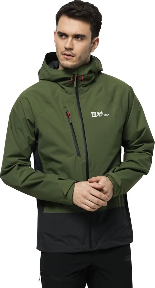 Jack Wolfskin Eagle Peak Heren Jasje - Groen - XXL - afbeelding 3 van 4