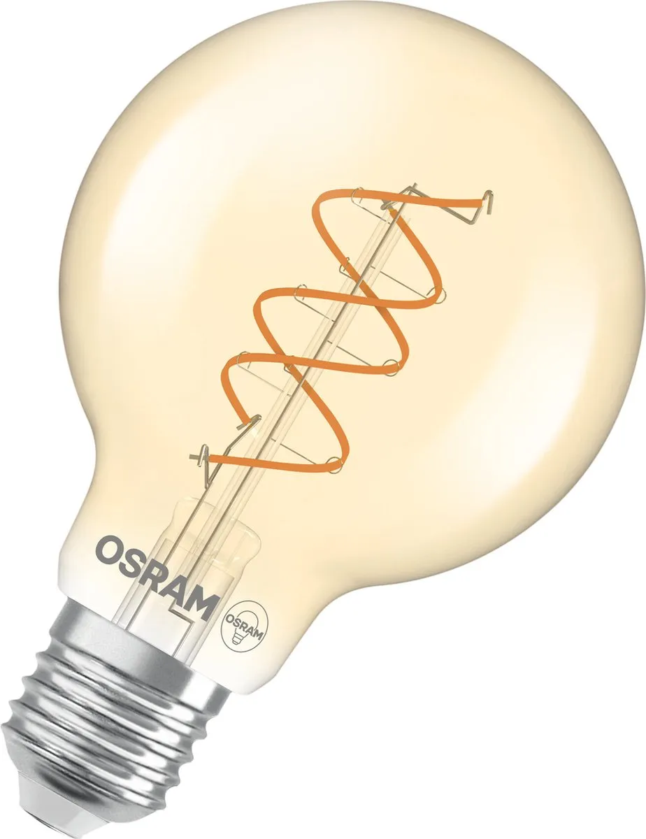 Osram Vintage 1906 LED E27 Globe 8W