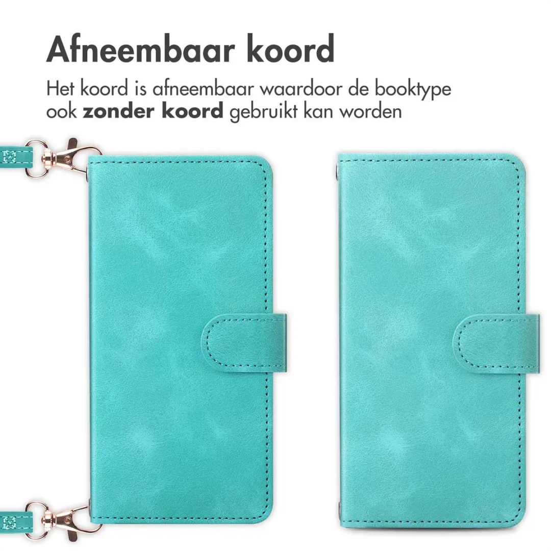 Imoshion Bookcase Hoesje Samsung Galaxy S21 FE - 3 Pasjes - Turquoise