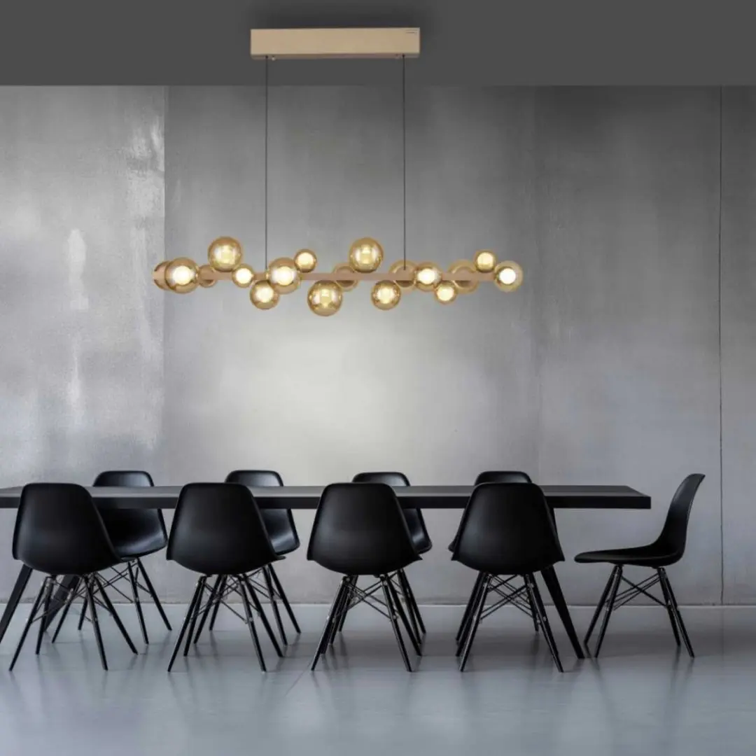 Paul Neuhaus PURE E-Popup Hanglamp 120cm - Champagne - afbeelding 6 van 6