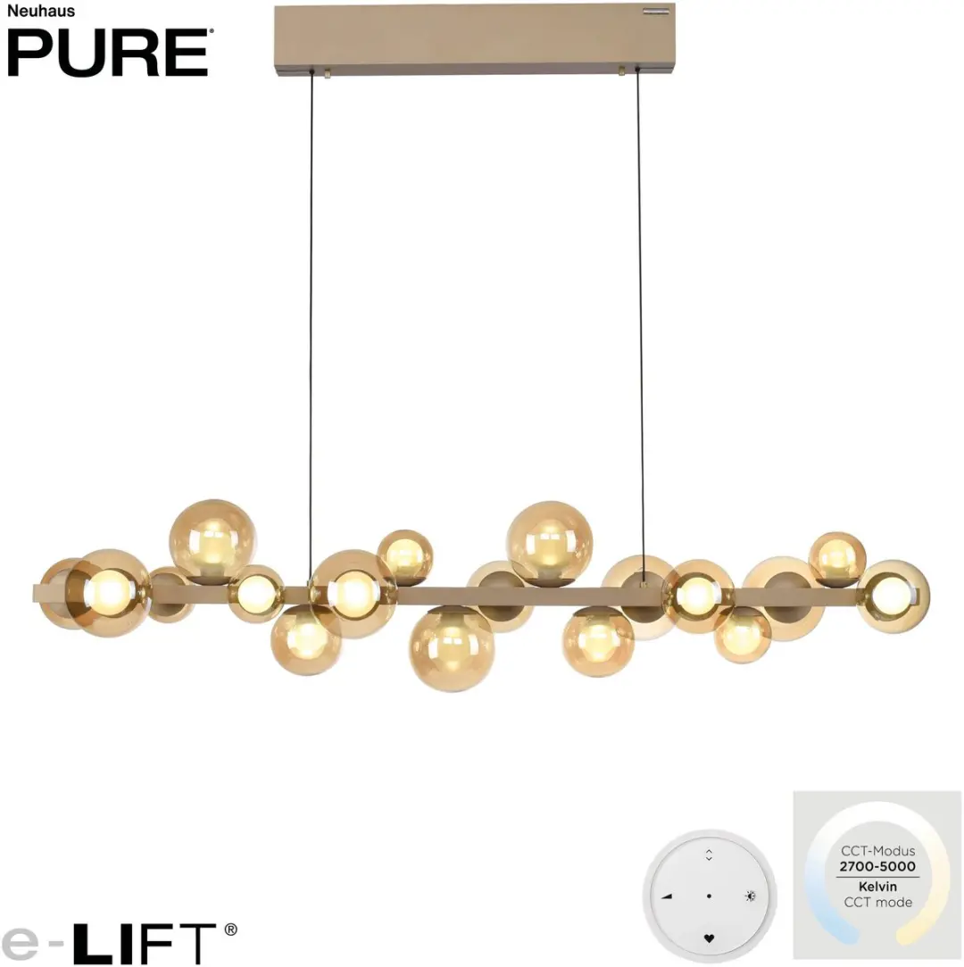 Paul Neuhaus PURE E-Popup Hanglamp 120cm