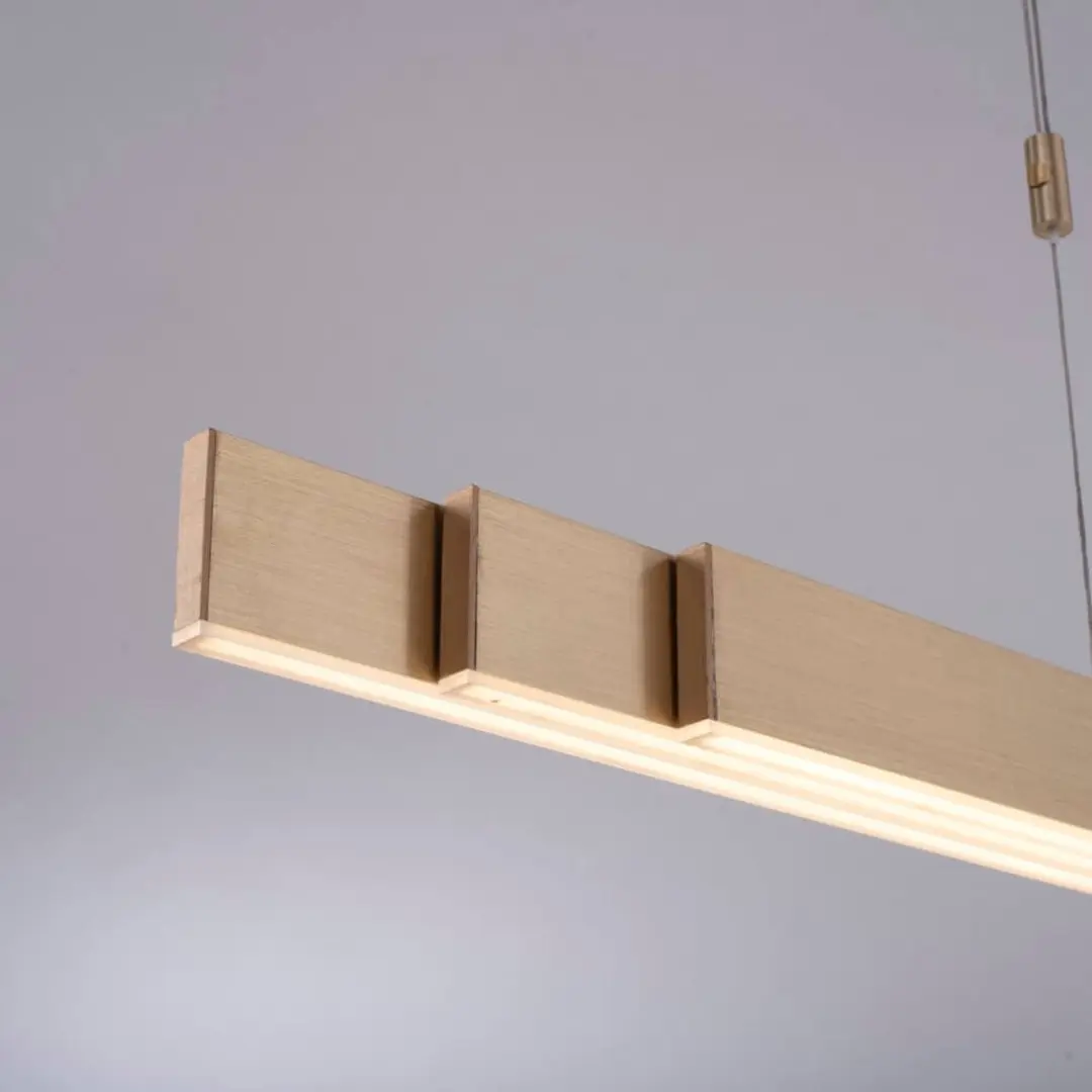 Neuhaus PURE - Hanglamp e-Slide L 120-200 cm mat goud - afbeelding 5 van 6