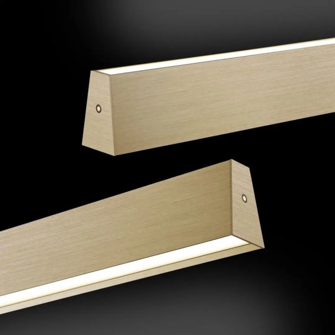 Neuhaus PURE - Hanglamp e-Lift L 120 cm mat goud - afbeelding 3 van 6