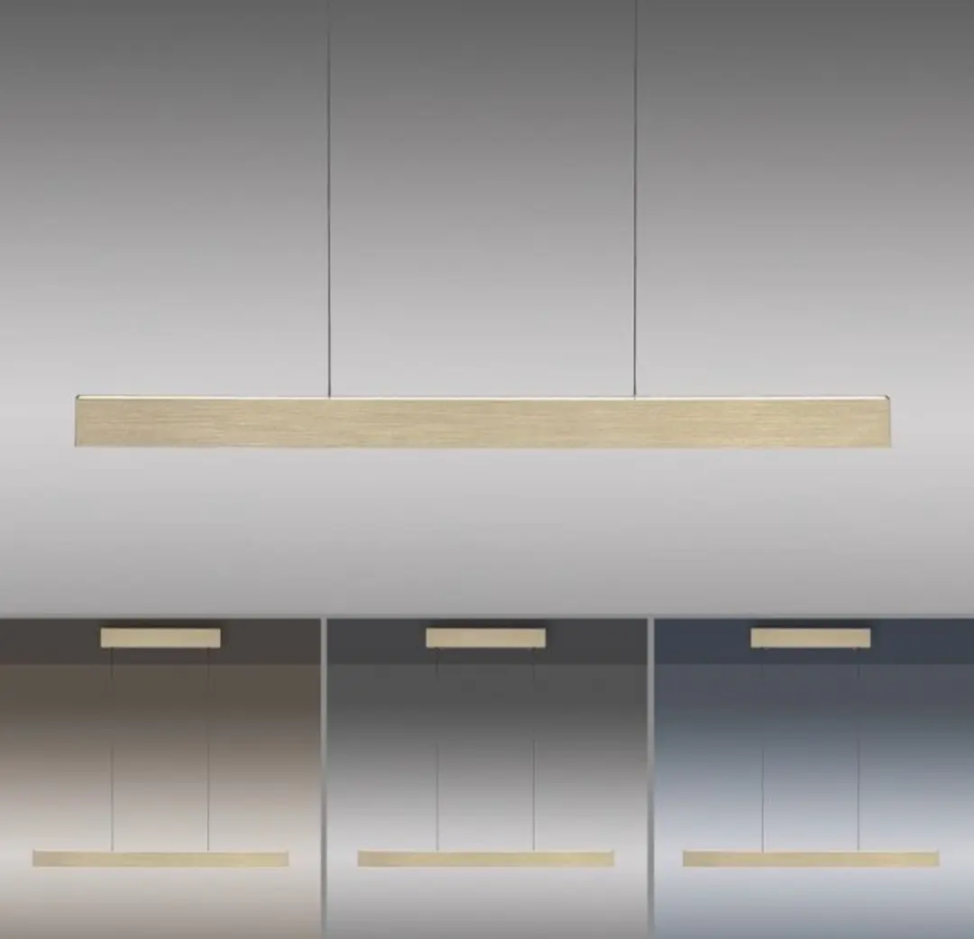 Neuhaus PURE - Hanglamp e-Lift L 120 cm mat goud - afbeelding 5 van 6