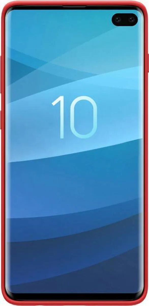 Nillkin Flex Silicone Hoes Samsung Galaxy S10+ - Rood - afbeelding 2 van 4