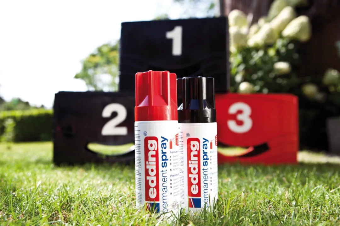 edding 5200 Spuitverf Verkeersrood Glanzend 200ml