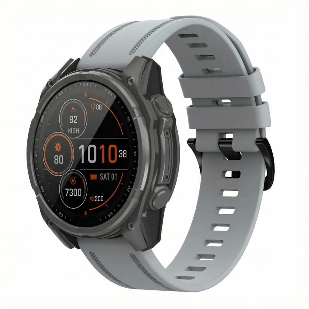 Imoshion Line Siliconenbandje Garmin 20mm - Grijs