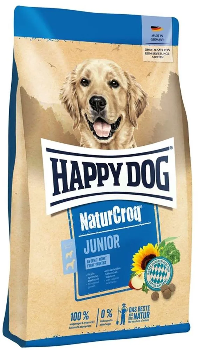 Happy Dog NaturCroq Junior Hondenvoer 4kg