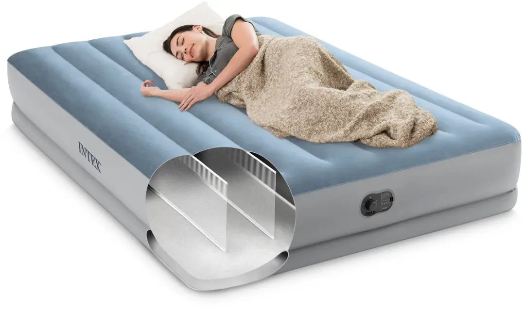 Intex Dura-Beam Comfort Luchtbed - 203x152x36cm - 2 Persoons - afbeelding 3 van 6