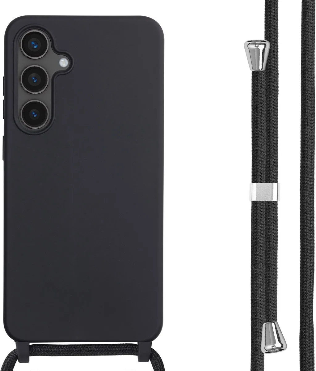 Imoshion Hoesje Samsung Galaxy S24 FE - Siliconen - Zwart