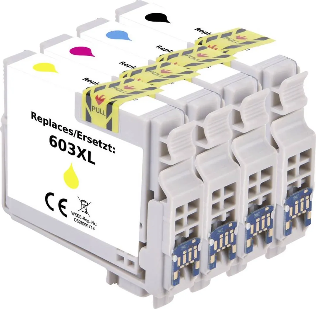 Renkforce Inktcartridge RF-5655902 - o.a. Epson 603 Zwart/Cyaan/Magenta