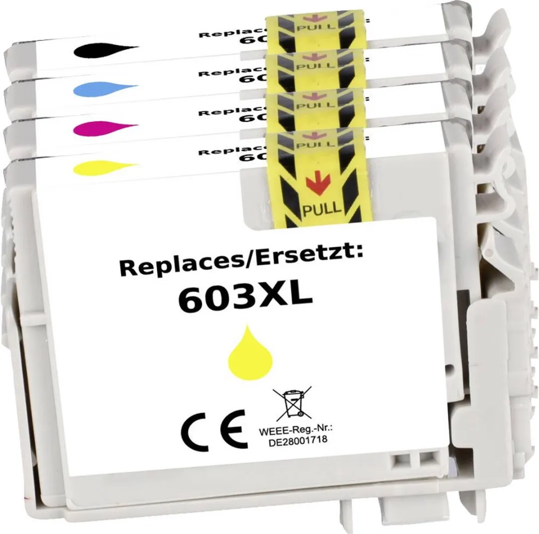 Renkforce Inktcartridge RF-5655902 - o.a. Epson 603 Zwart/Cyaan/Magenta
