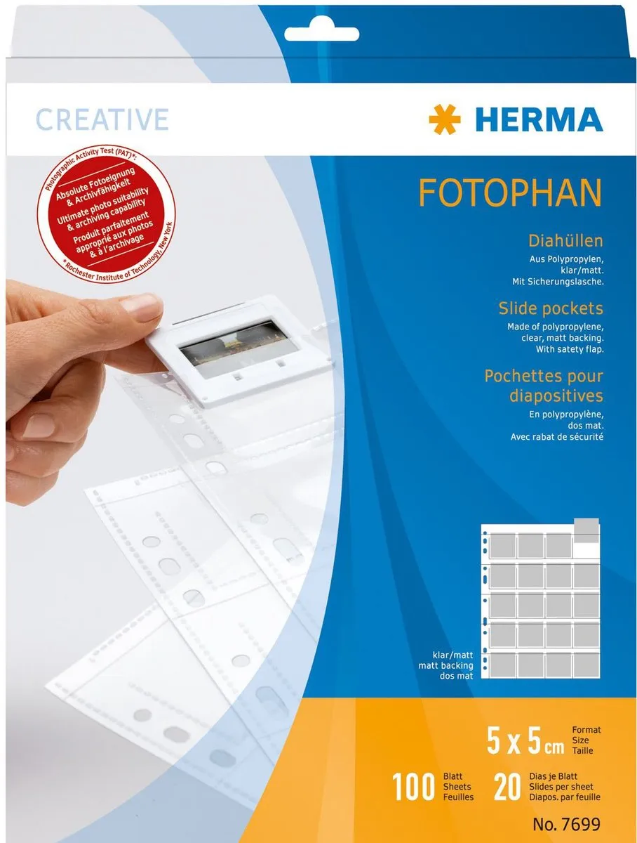 Herma Diahoesjes 5x5 100 Vel