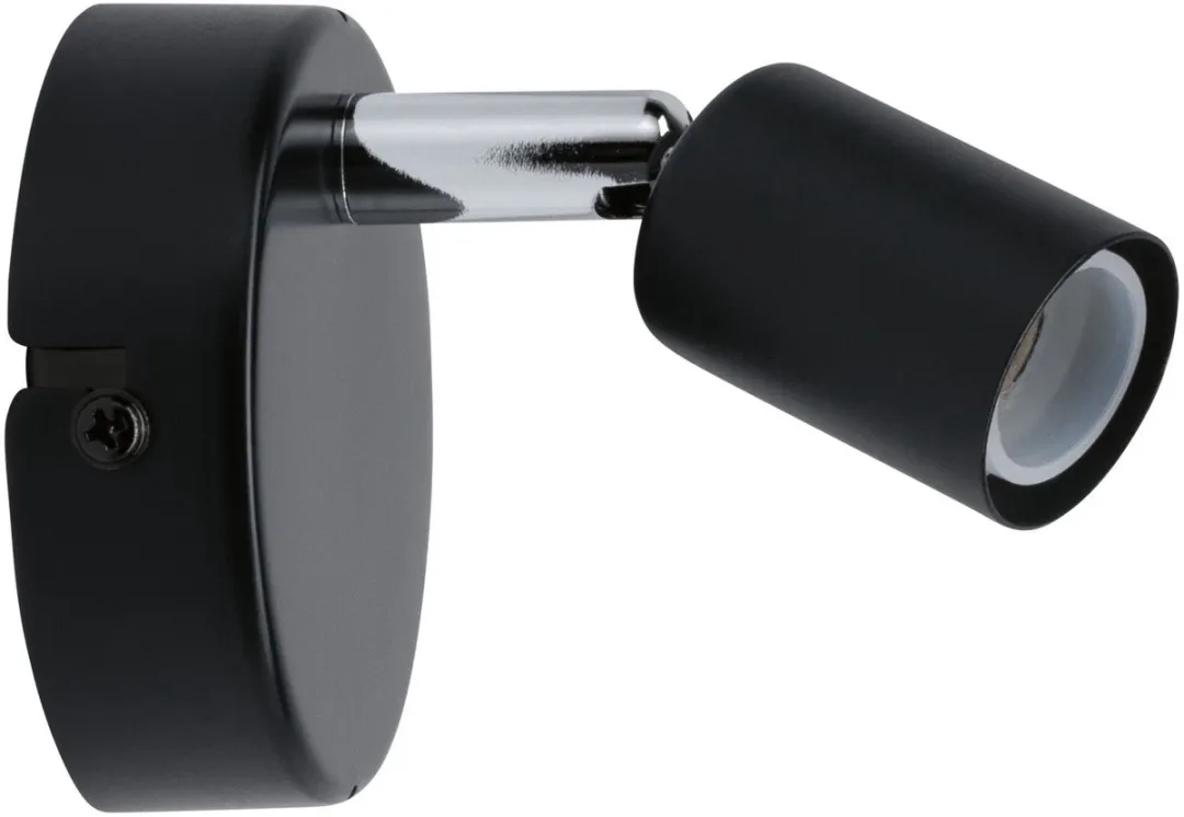 Paulmann Spotlight Carolina IP44 GU10 10W - Antraciet/Chroom