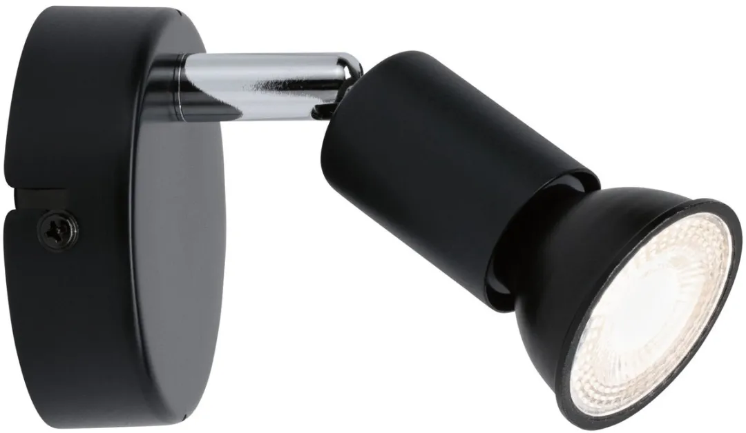 Paulmann Spotlight Carolina IP44 GU10 10W - Antraciet/Chroom