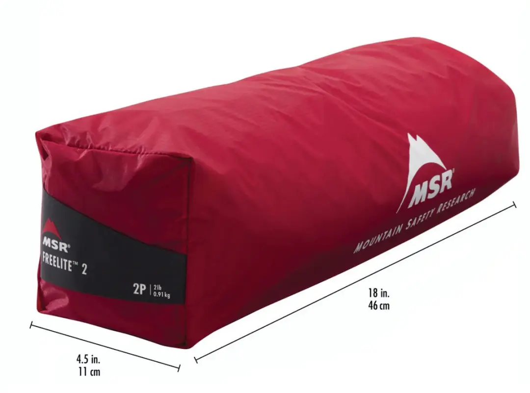 MSR FreeLite 2 V3 Koepeltent - 2 Persoons - Groen - afbeelding 4 van 6