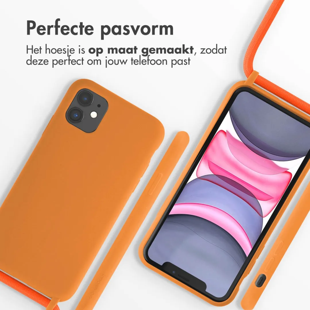 Imoshion Hoesje iPhone 11 - Siliconen Oranje