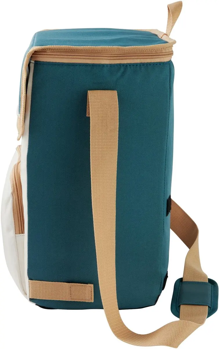 Campingaz Fold'N Cool MiniMaxi Koeltas 20L - Groen/Beige/Wit - afbeelding 2 van 4