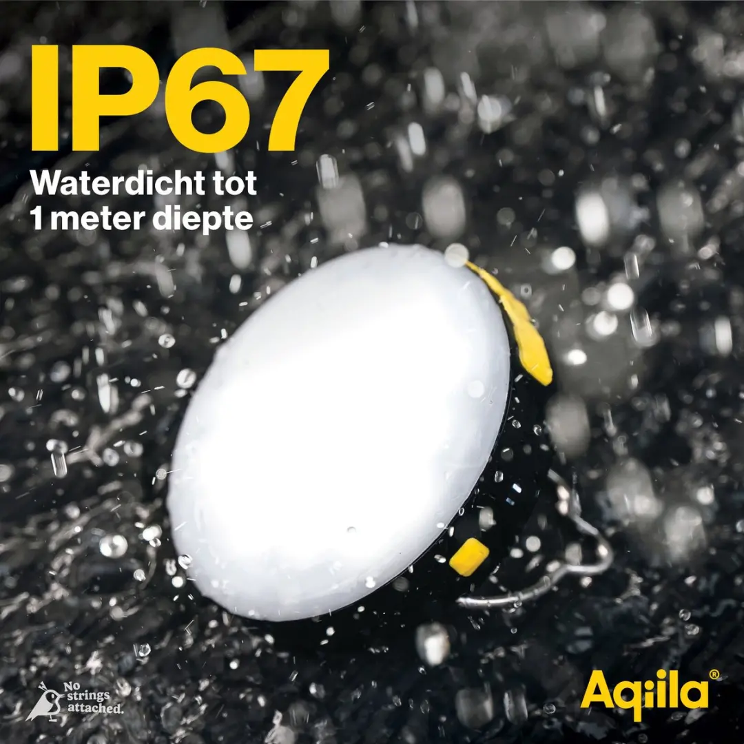 Aqiila Lightbird BL10 Campinglamp met Powerbank - Zwart - afbeelding 4 van 6