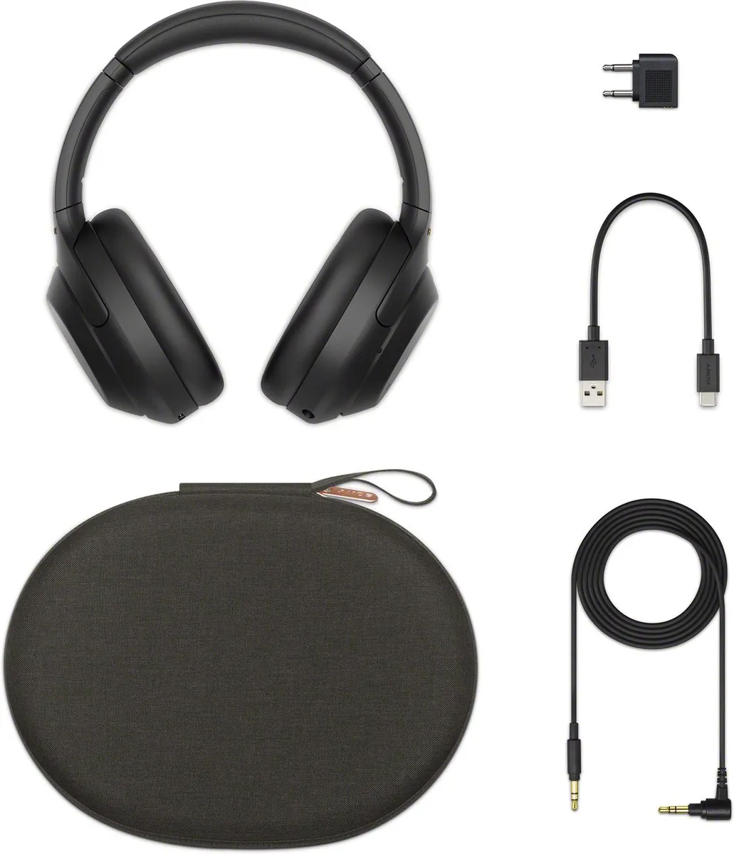 Sony WH-1000XM4 Noise Cancelling Over-Ear Koptelefoon - Zwart - afbeelding 6 van 6
