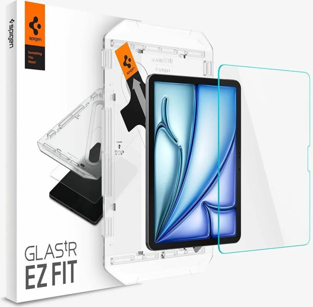 Spigen Glas.TR EZ Fit iPad Air 11 2024 Screenprotector - Transparant